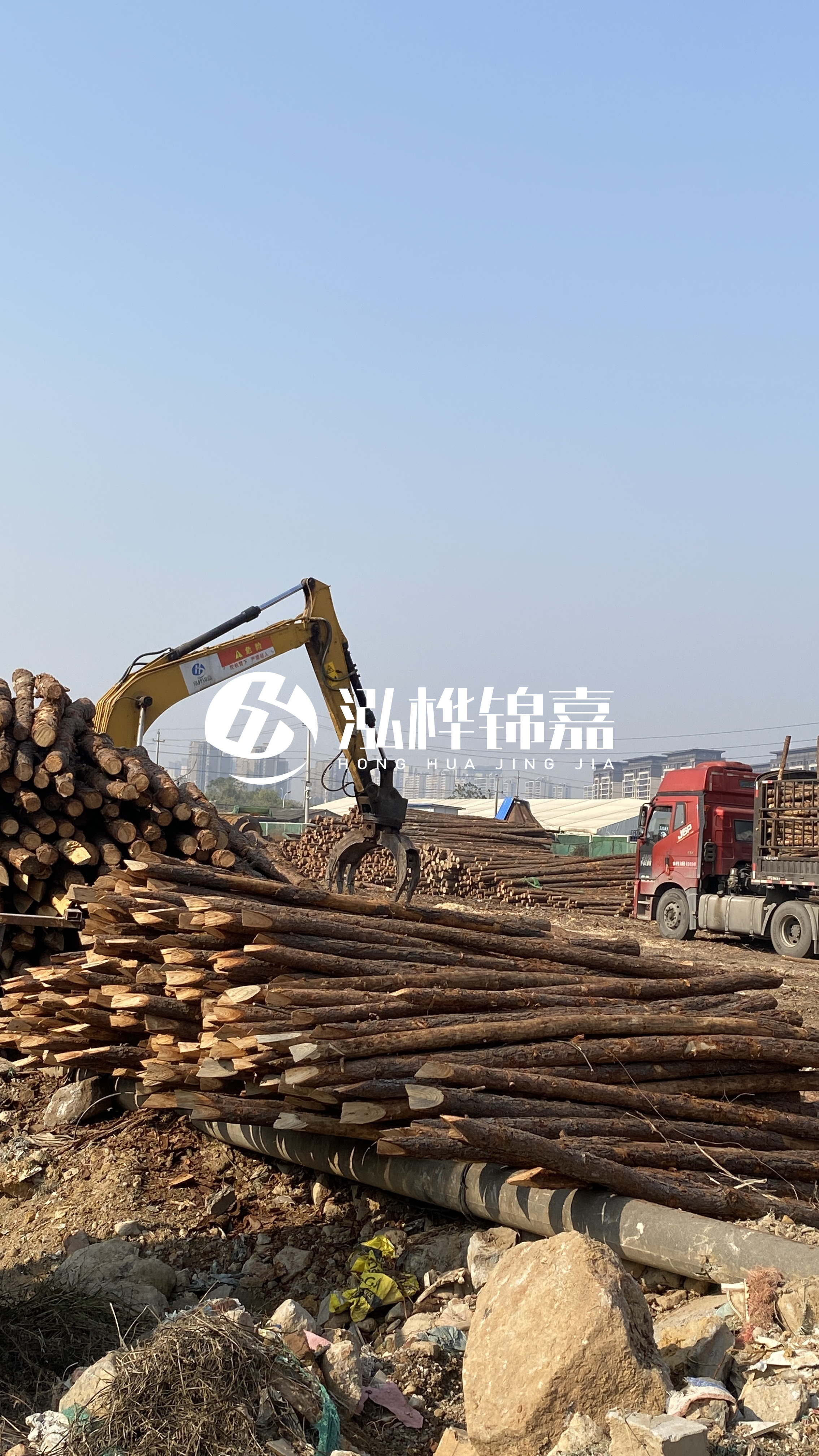 白銀松木樁批發(fā)源頭廠家-為什么要選新鮮松木樁？