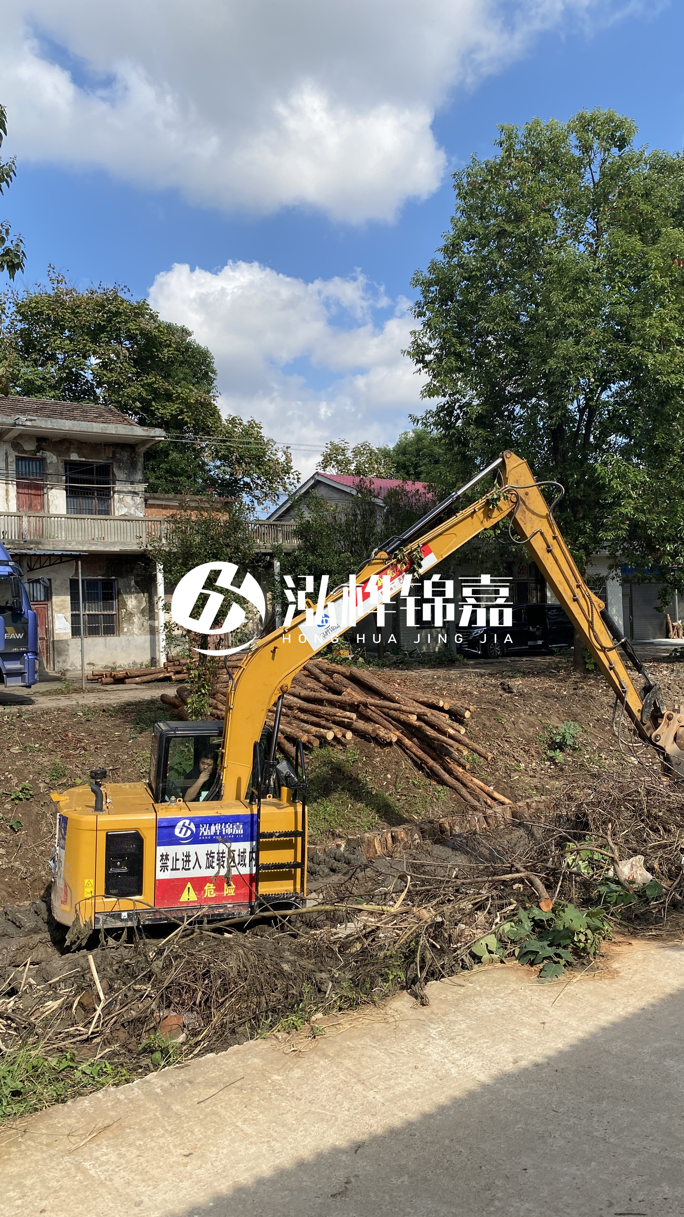 定西挖機(jī)打木樁專業(yè)施工-河道松木打樁遇到障礙物應(yīng)如何處理？