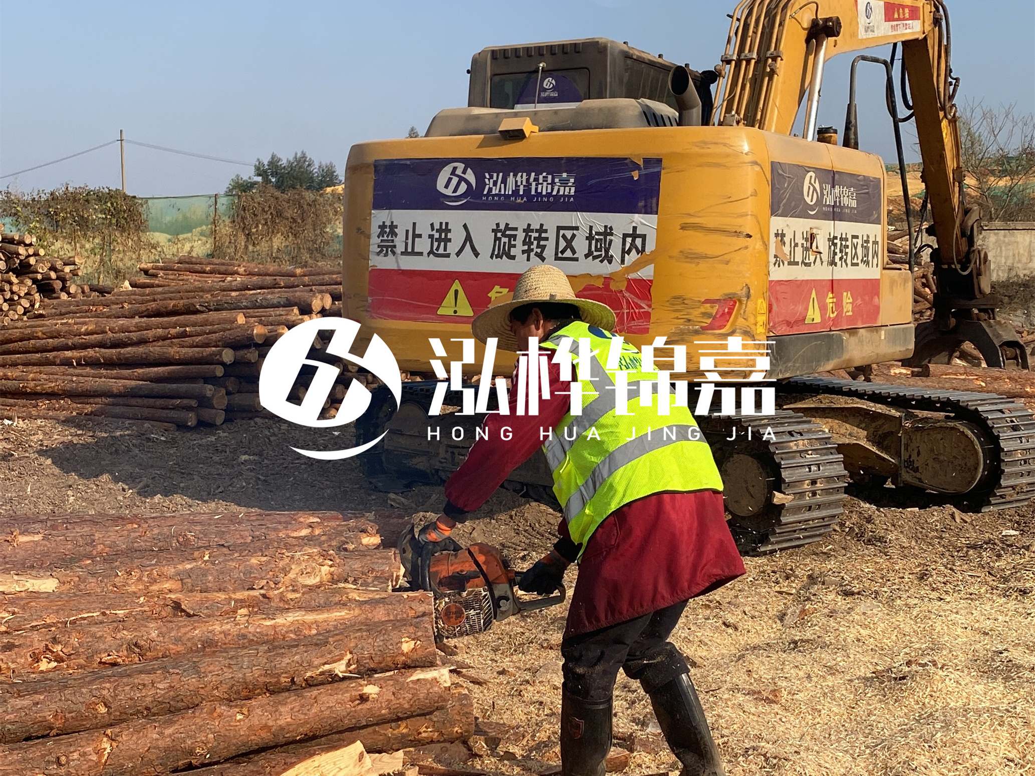 貴州河道木樁廠家泓樺錦嘉 - 松木樁梢徑怎么測量？