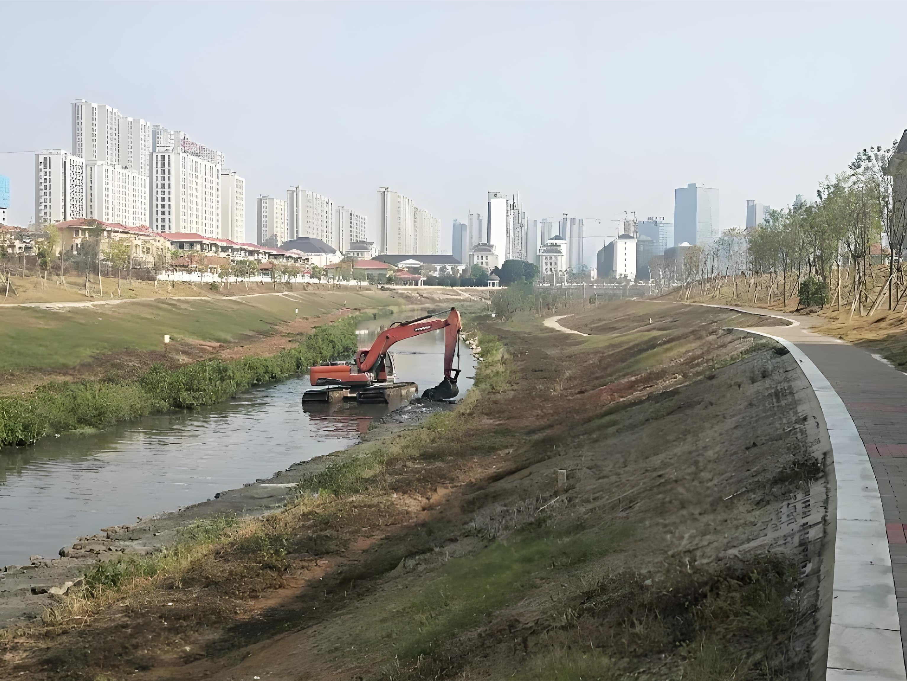 上海青浦區(qū)挖機(jī)清淤施工隊(duì)-沼澤地清淤后如何防止再次淤積？